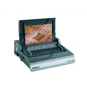 Fellowes Galaxy E Comb elektrinė įrišimo mašina 500 lapų, juoda, sidabrinė