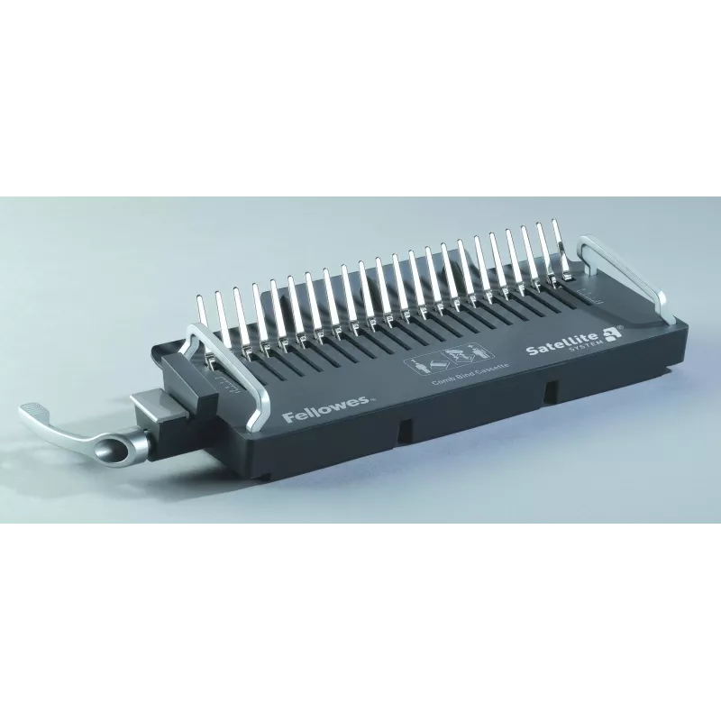 Fellowes Galaxy E Comb elektrinė įrišimo mašina 500 lapų, juoda, sidabrinė