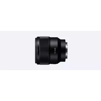 Sony FE 85mm F1.8 objektyvas, teleobjektyvas, juodas