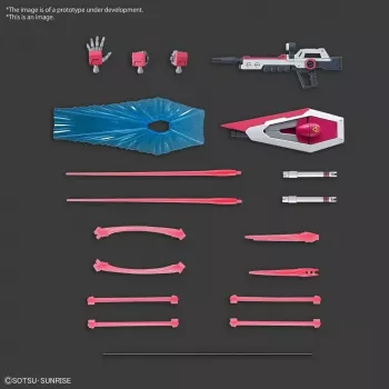 Plastikinis modelio rinkinys Bandai HGCE 1/144 Infinite Justice Gundam Type II — 1/144 mastelis