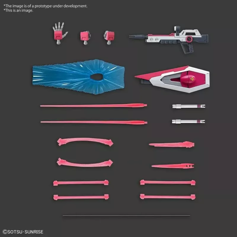 Plastikinis modelio rinkinys Bandai HGCE 1/144 Infinite Justice Gundam Type II — 1/144 mastelis