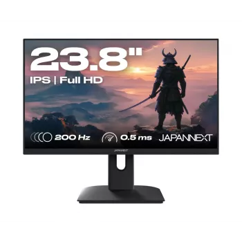 Monitorius JAPANNEXT JN-I238FHD200F 60.5 cm (23.8 colio) 1920 x 1080 pikselių Full HD LCD juodas