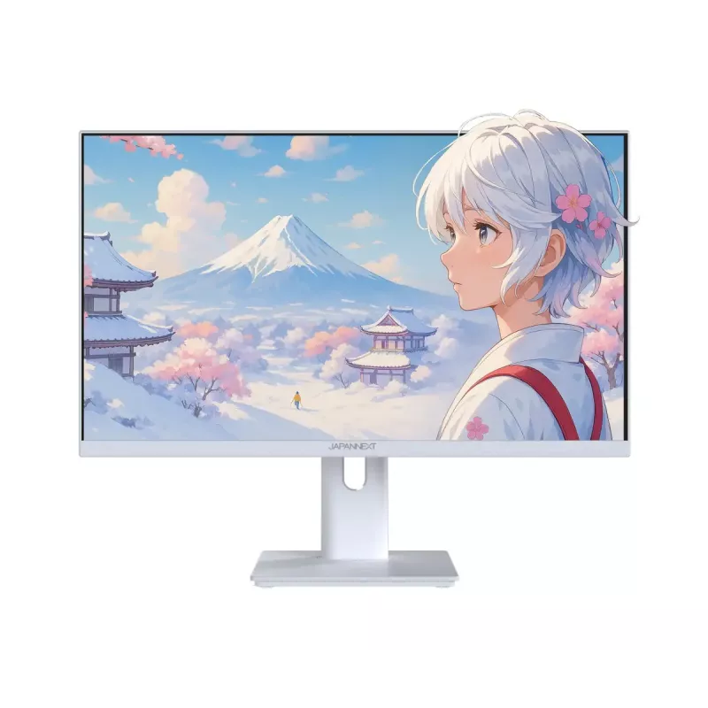JAPANNEXT JN-I238FHD120F-HSP-W monitor 60.5 cm (23.8 colio) 1920 x 1080 pikselių Full HD LCD Baltas
