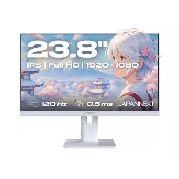 JAPANNEXT JN-I238FHD120F-HSP-W monitor 60.5 cm (23.8 colio) 1920 x 1080 pikselių Full HD LCD Baltas