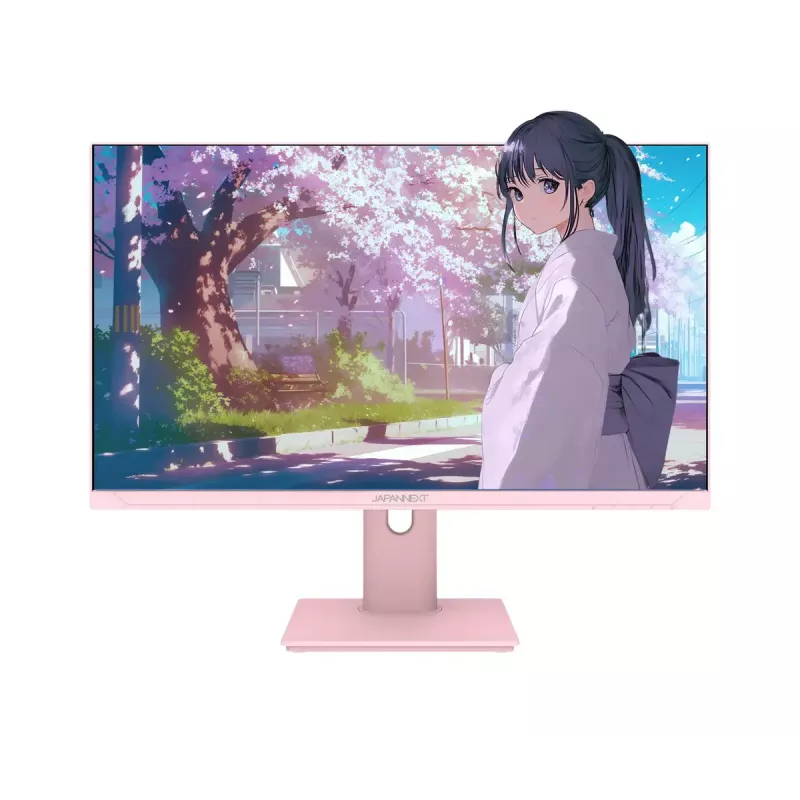 JAPANNEXT JN-I238FHD120F-HSP-PK monitor 60,5 cm (23,8 colio) 1920 x 1080 pikselių Full HD LCD rožinis