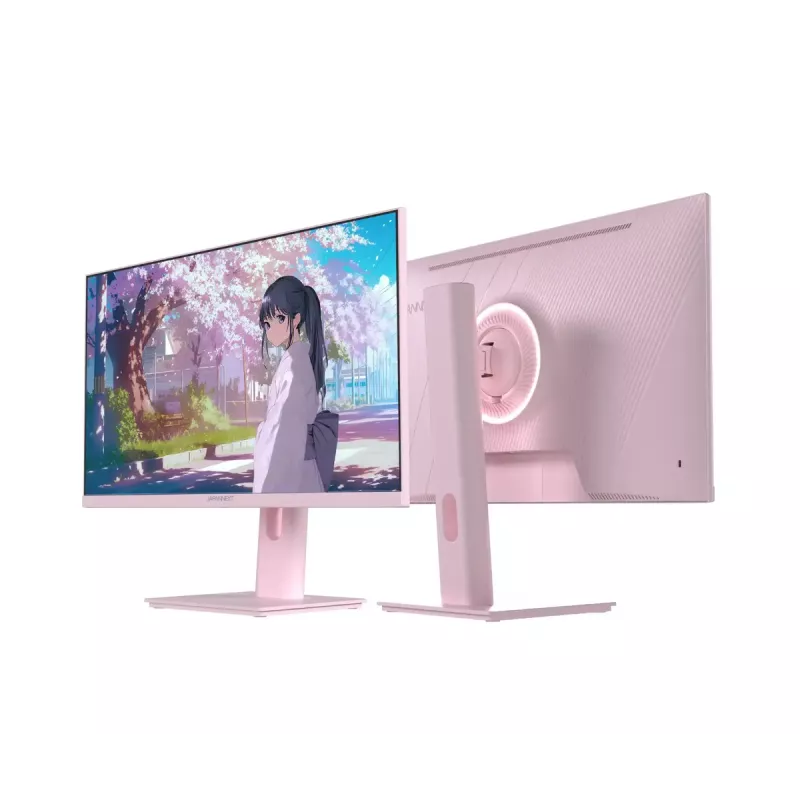 JAPANNEXT JN-I238FHD120F-HSP-PK monitor 60,5 cm (23,8 colio) 1920 x 1080 pikselių Full HD LCD rožinis