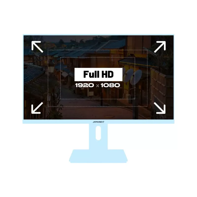 Monitorius JAPANNEXT JN-I238FHD120F-HSP-BB 23,8 colių Full HD IPS 120 Hz