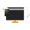 Monitorius JAPANNEXT JN-I238FHD120F-HSP-YE 23,8 col. Full HD IPS 120 Hz geltonas