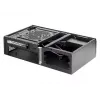 Korpusas SilverStone SST-ML06B Mini-ITX juodas