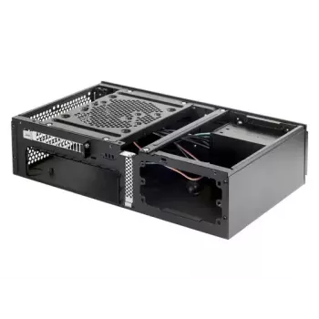 Korpusas SilverStone SST-ML06B Mini-ITX juodas