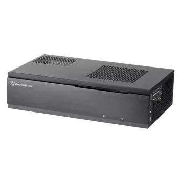 Korpusas SilverStone SST-ML06B Mini-ITX juodas