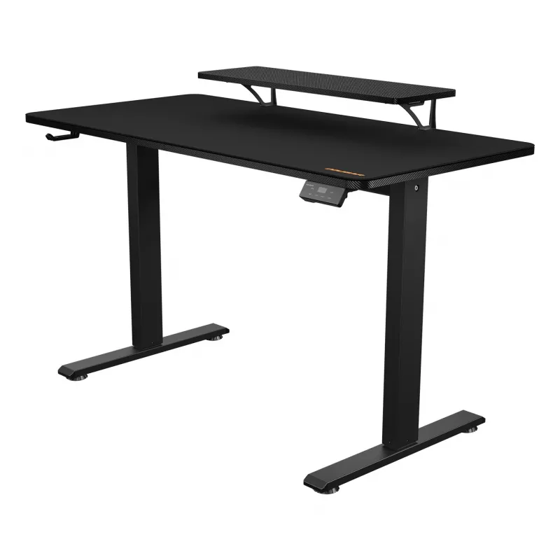 COUGAR E-Star 120 elektrinis žaidimų stalas, juodas (1200x600x720-1170mm)