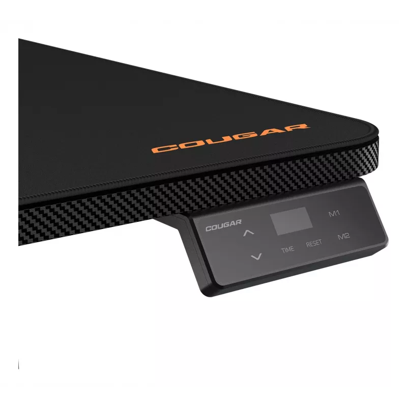 COUGAR E-Star 120 elektrinis žaidimų stalas, juodas (1200x600x720-1170mm)