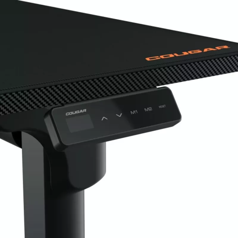Gaming stalas COUGAR E-GRAV 160 juodas stačiakampis anglies pluošto 160x75 cm