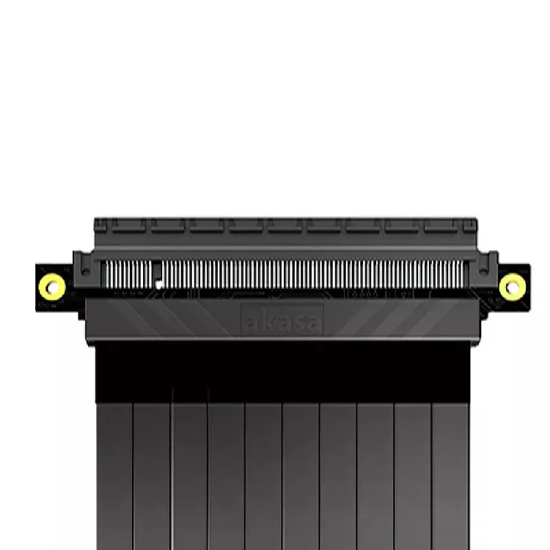 Lankstus PCIe 3.0 x16 kabelis Akasa RISER BLACK XL Premium 100 cm