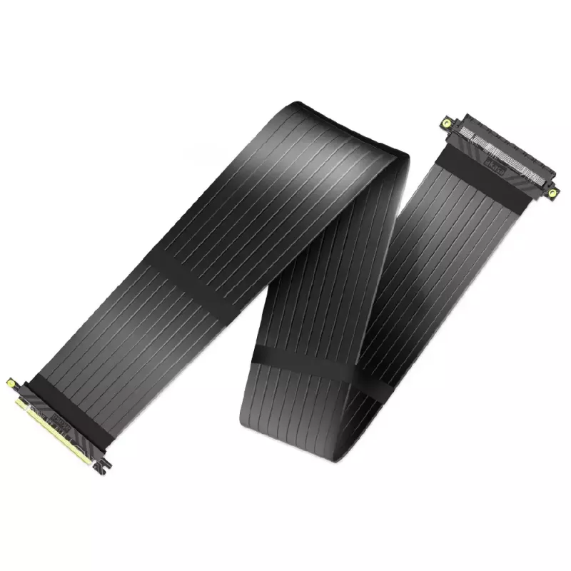 Lankstus PCIe 3.0 x16 kabelis Akasa RISER BLACK XL Premium 100 cm