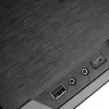 Korpusas PC Silverstone GD09B-C HTPC juodas