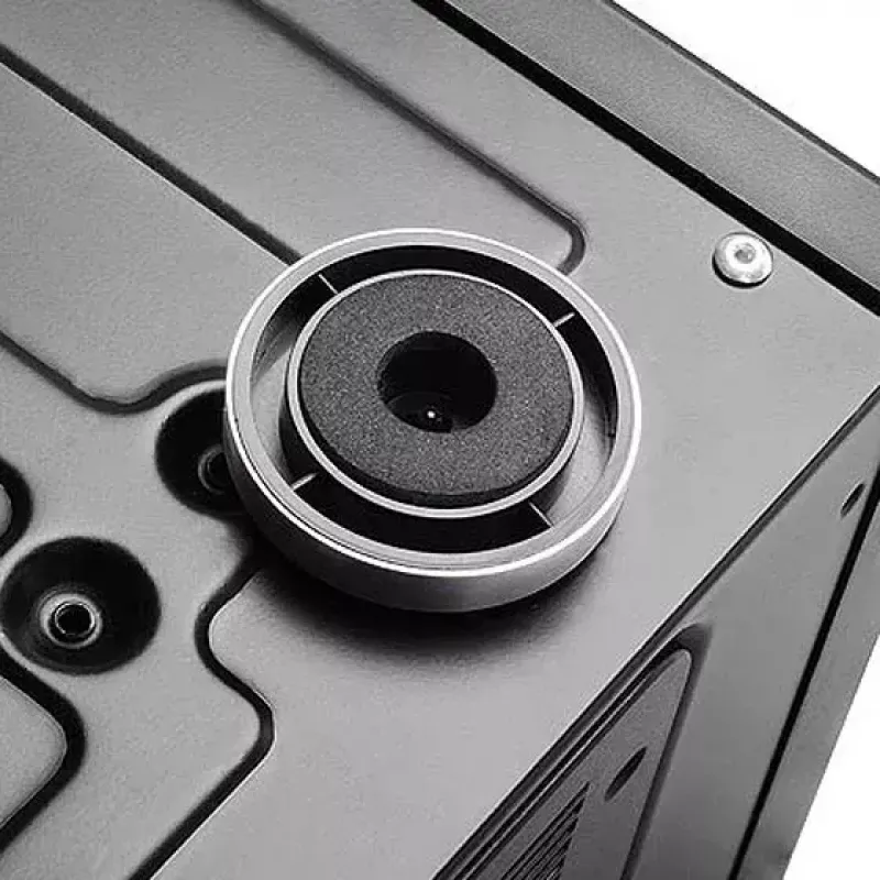 Korpusas PC Silverstone GD09B-C HTPC juodas