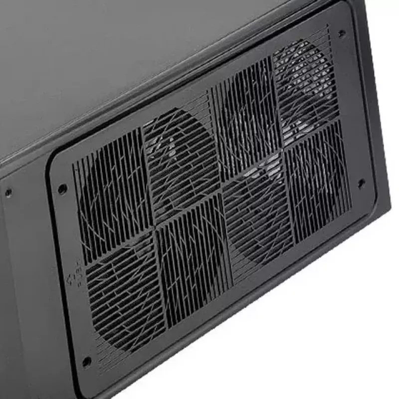 Korpusas PC Silverstone GD09B-C HTPC juodas