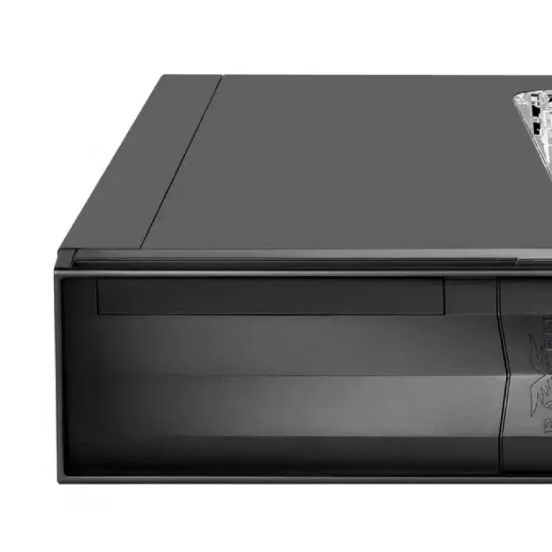 Korpusas SilverStone RVZ02 Small Form Factor, juodas/sidabrinis