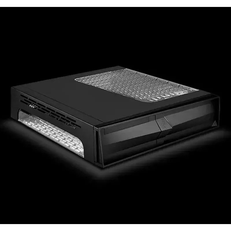 Korpusas SilverStone RVZ02 Small Form Factor, juodas/sidabrinis