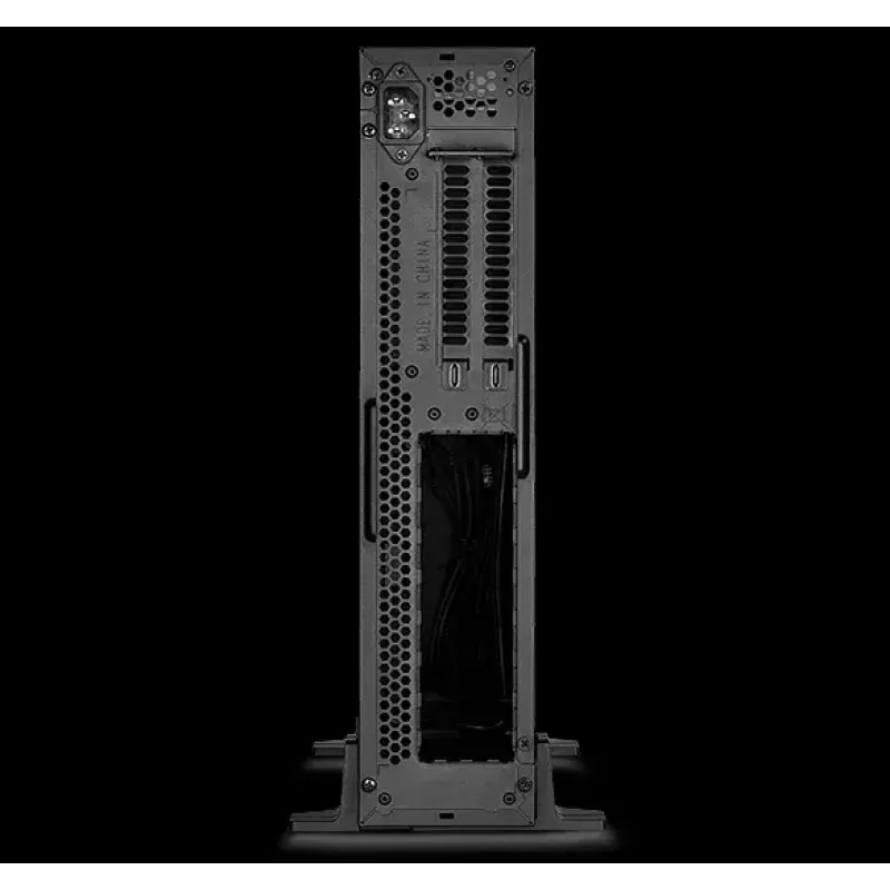 Korpusas SilverStone RVZ02 Small Form Factor, juodas/sidabrinis