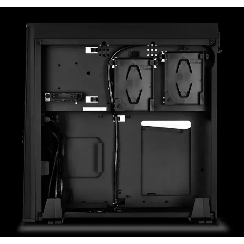 Korpusas SilverStone RVZ02 Small Form Factor, juodas/sidabrinis