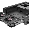 Korpusas SilverStone RVZ02 Small Form Factor, juodas/sidabrinis