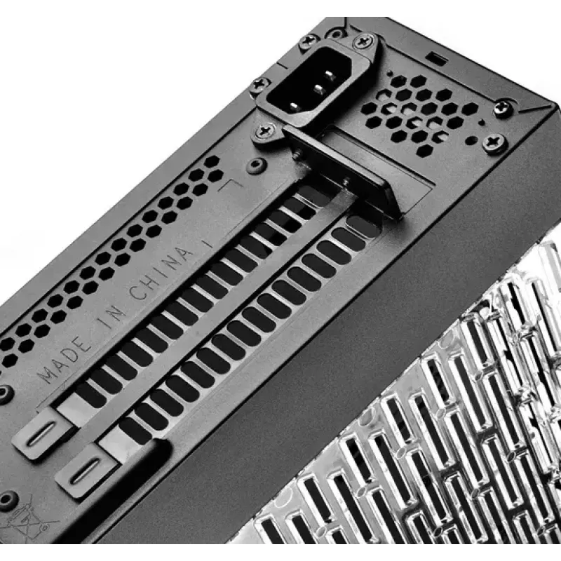 Korpusas SilverStone RVZ02 Small Form Factor, juodas/sidabrinis