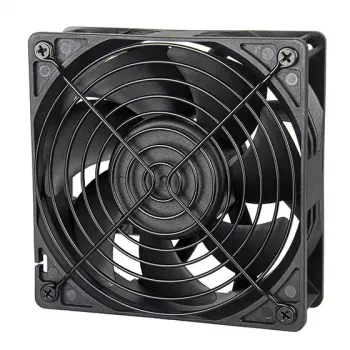 Ventiliatorius Silverstone FHS 120X 12 cm juodas 1000-4000 RPM
