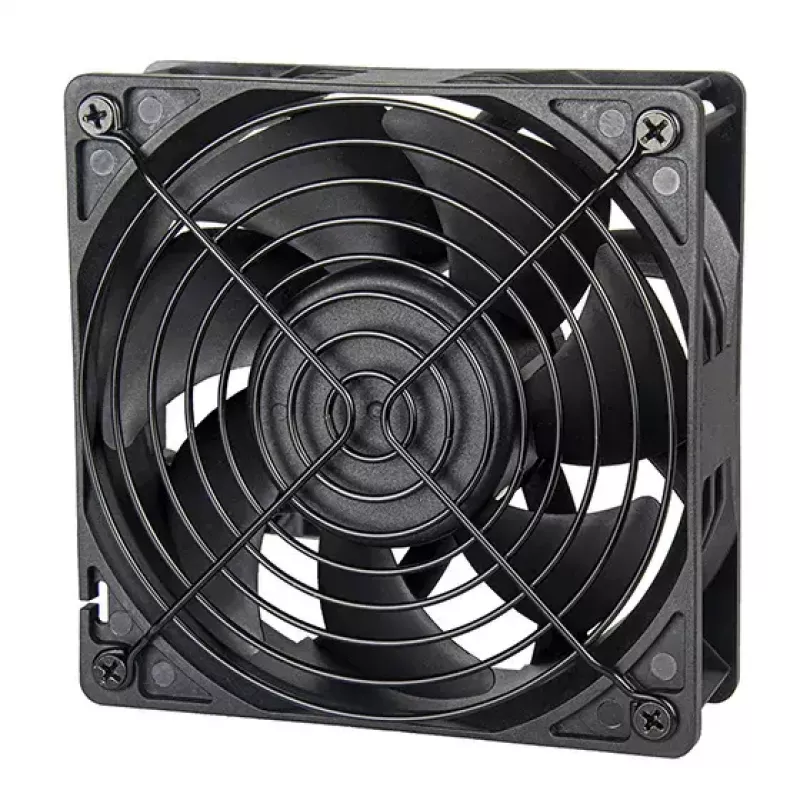 Ventiliatorius Silverstone FHS 120X 12 cm juodas 1000-4000 RPM