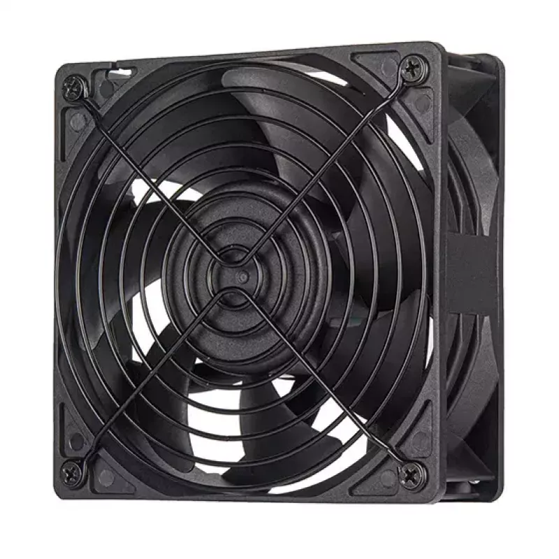 Ventiliatorius Silverstone FHS 120X 12 cm juodas 1000-4000 RPM