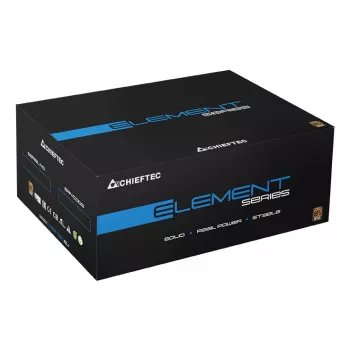 Maitinimo blokas Chieftec ELP-700S 700 W 20+4 pin ATX PS/2 juodas