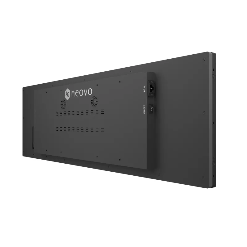 AG Neovo PB3701A reklaminis ekranas Panorama dizainas 94 cm (37 col.) LED Wi-Fi 700 cd/m² juodas Įmontuotas procesorius Android 11 24/7