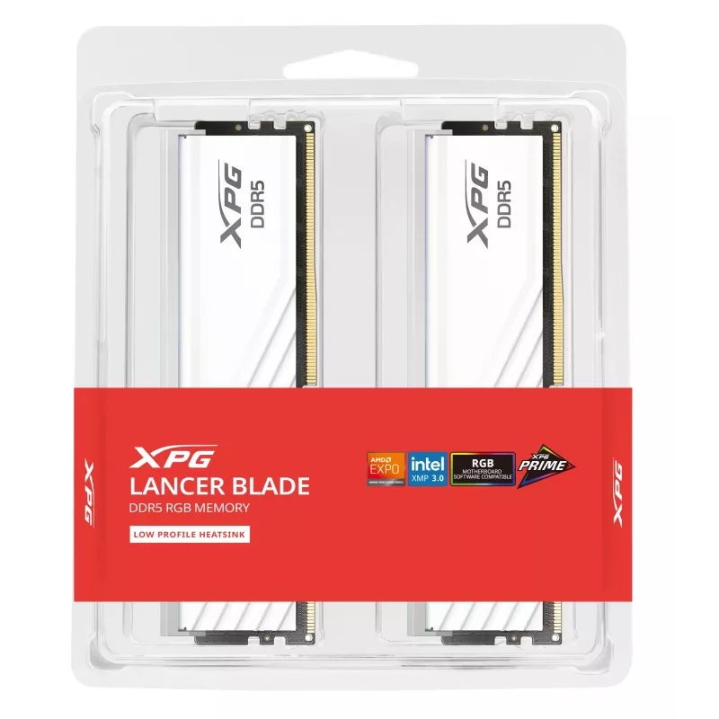 XPG LANCER BLADE RGB atminties modulis 48 GB (2 x 24 GB) DDR5 6000 MHz CL30 DIMM