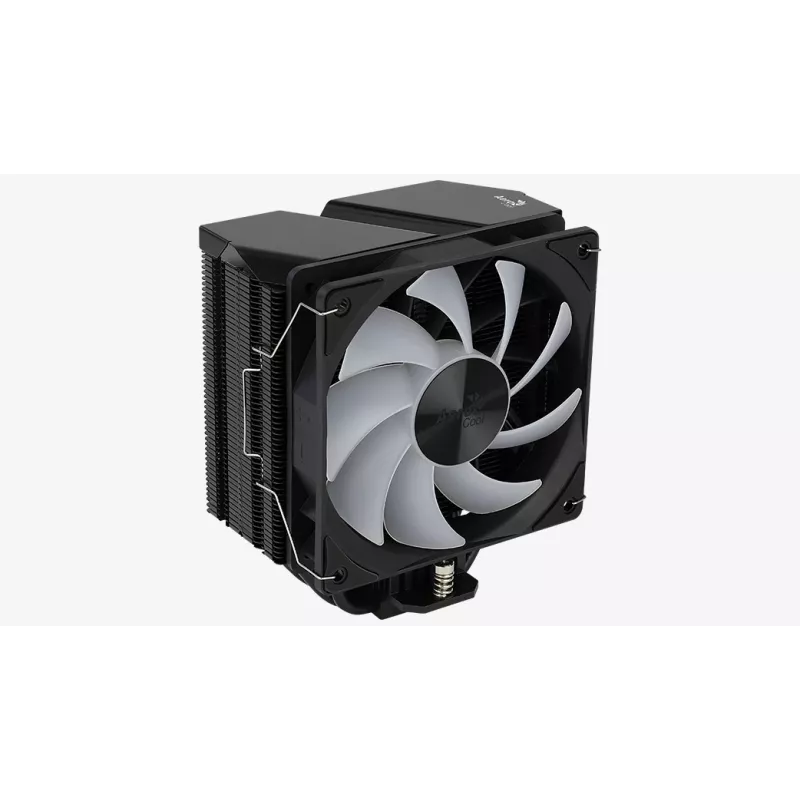 Oro aušintuvas AEROCOOL Rime 4 120 mm hidraulinis guolis, 4 šilumos vamzdeliai, TDP 230 W, juodas