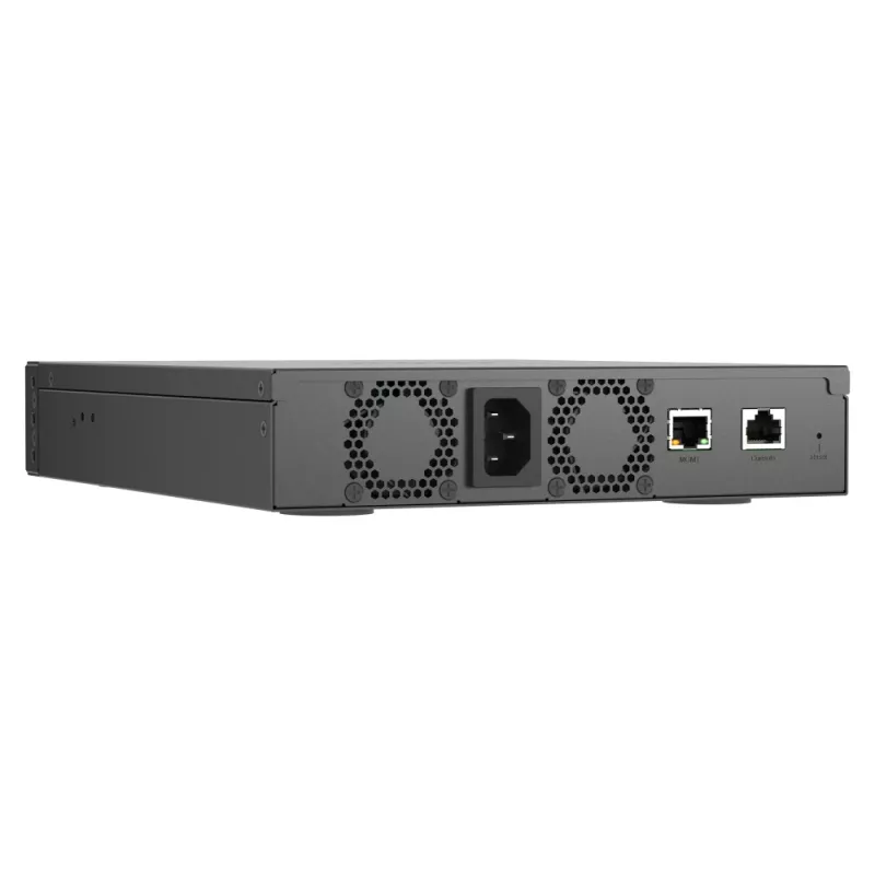 QNAP QSW-M7308R-4X tinklo jungiklis, valdomas L3, 1U, juodas
