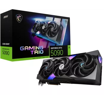 Vaizdo plokštė MSI GeForce RTX 5090 32GB GDDR7, 512 bitų, PCIe 5.0, 3x DP 2.1a + HDMI 2.1b, 575 W, 359×149×70 mm
