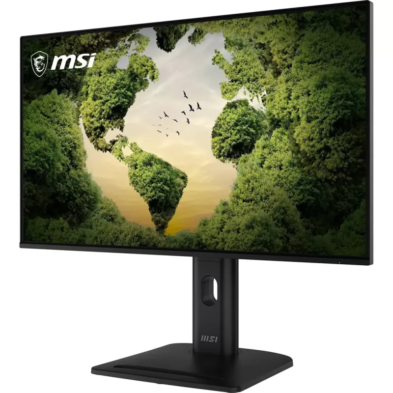 27 colių MSI Pro MP275PGN E14 monitorius, 1920×1080 Full HD IPS, 4 ms, 300 cd/m², VESA, garsiakalbiai, aukščio reguliavimas, juodas
