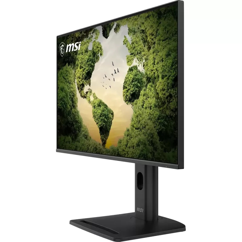 27 colių MSI Pro MP275PGN E14 monitorius, 1920×1080 Full HD IPS, 4 ms, 300 cd/m², VESA, garsiakalbiai, aukščio reguliavimas, juodas