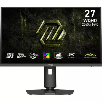 Monitorius MSI MAG 274QPF X32 27 colių (68,6 cm) 2560 x 1440 pikselių WQHD LCD juodas