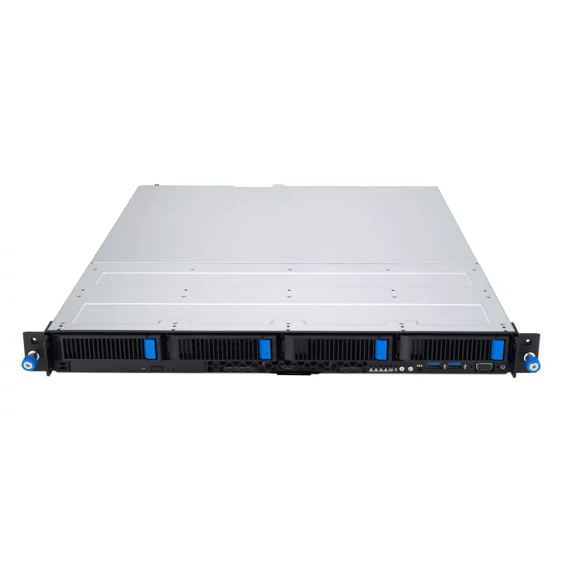 ASUS RS300-E12-PS4 Intel C262 LGA 1700 1U stelažinis serveris (sidabrinis)