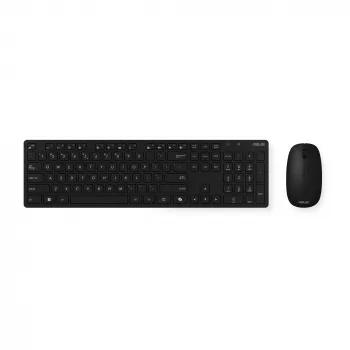 Belaidis klaviatūros ir pelės rinkinys ASUS W5000 RF 2,4 GHz juodas