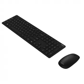 Belaidis klaviatūros ir pelės rinkinys ASUS W5000 RF 2,4 GHz juodas