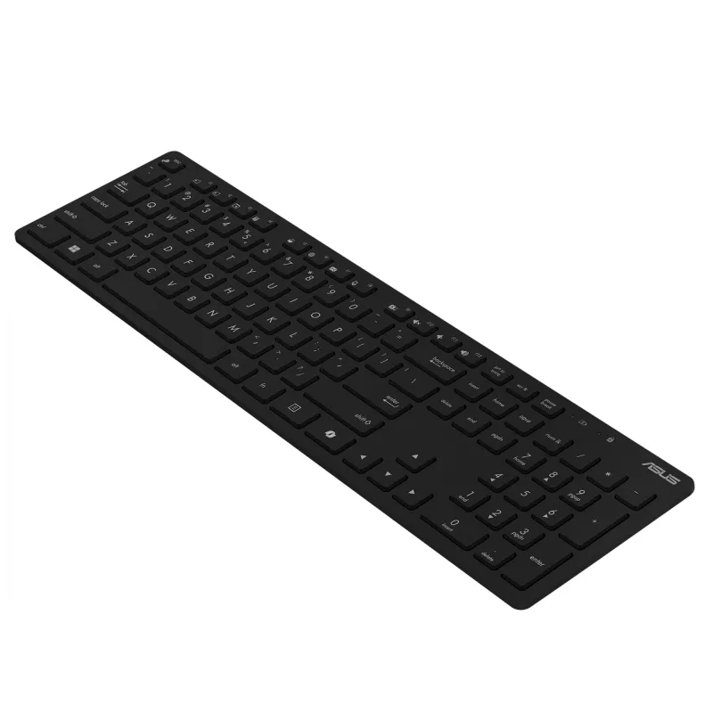 Belaidis klaviatūros ir pelės rinkinys ASUS W5000 RF 2,4 GHz juodas