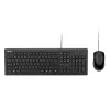 ASUS U2000 +MOUSE/BK/UI klaviatūros ir pelės rinkinys, laidinis, USB, juodas