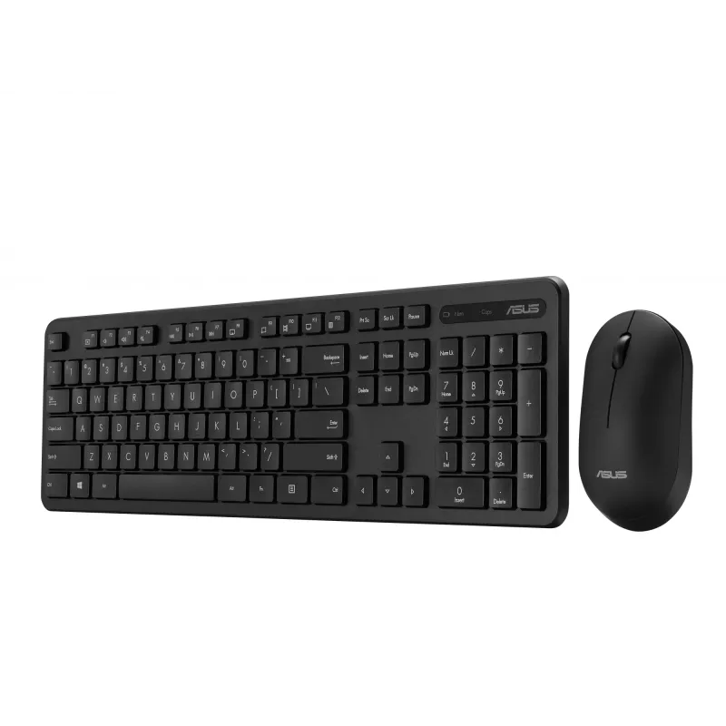 ASUS CW100 klaviatūra su pele, belaidė RF, juoda