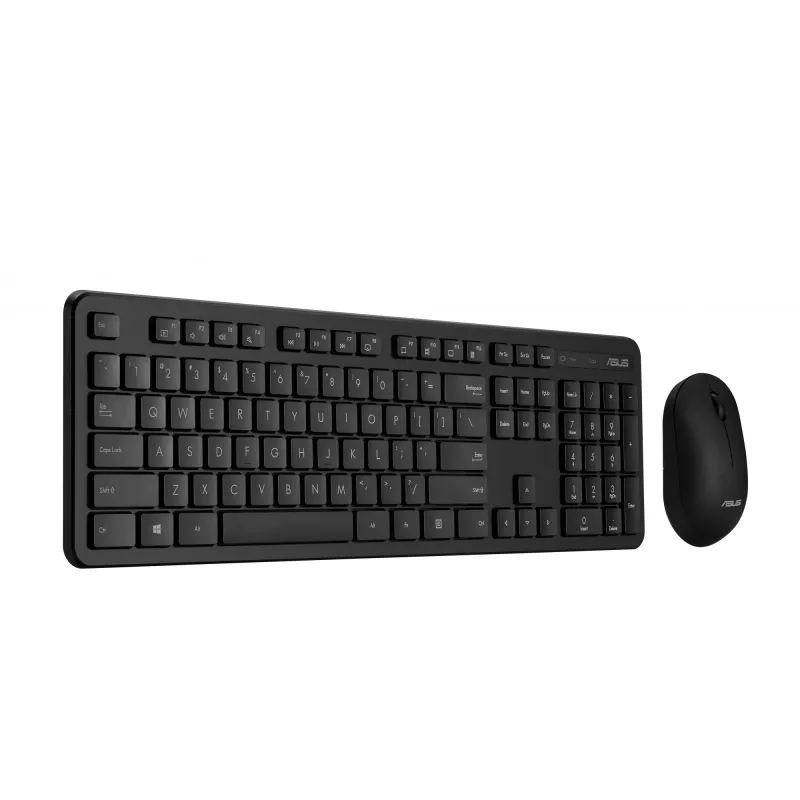 ASUS CW100 klaviatūra su pele, belaidė RF, juoda