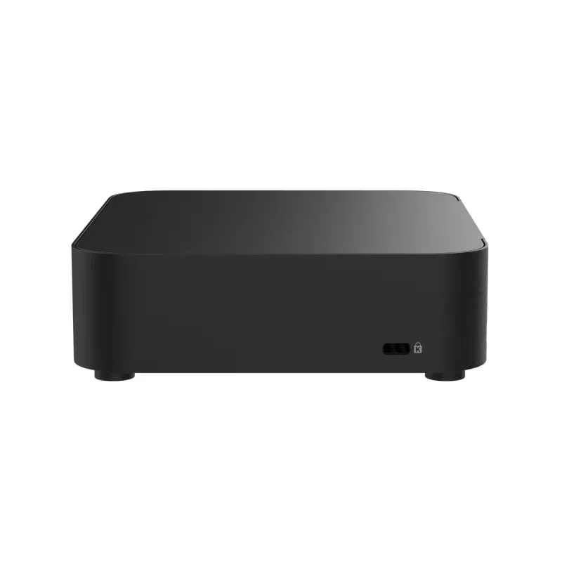 Mini PC barebone ASUS NUC 14 Essential RNUC14MNK1500002 Juoda — Intel N150, 4 branduoliai, DDR5 SO-DIMM, M.2 iki 2 TB, Wi-Fi 6E, 2.5GbE