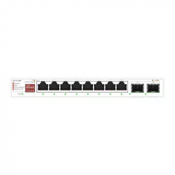 Nevaldomas Ethernet komutatorius ASUS QG-U1080 — 8 × 2.5G RJ-45 prievadai, MAC 16K, baltas, 12V